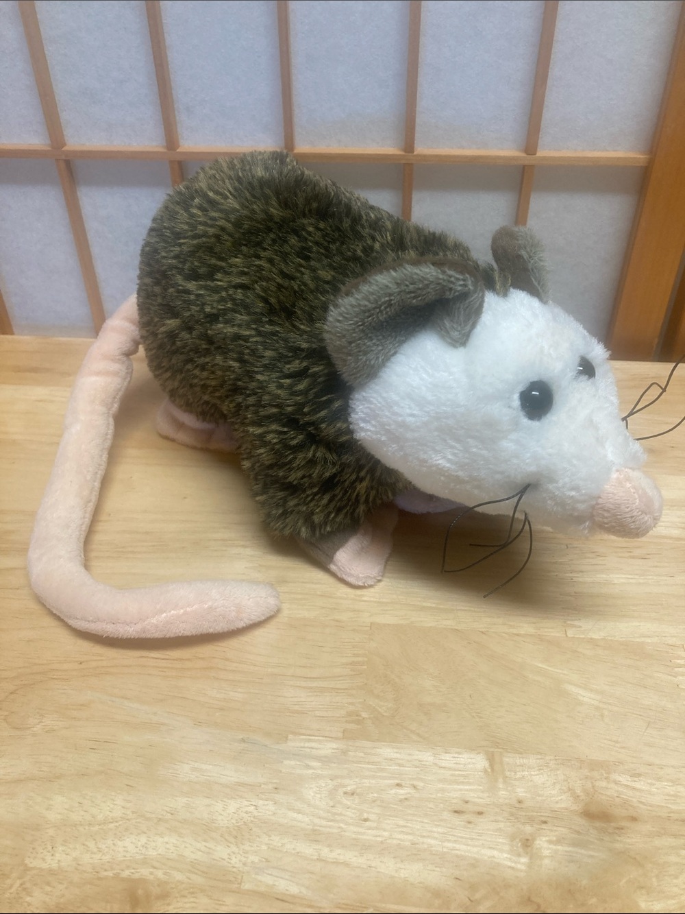 Fiesta Toy Opossum Plush 10" Stuffed Animal Realistic Possum with Tag